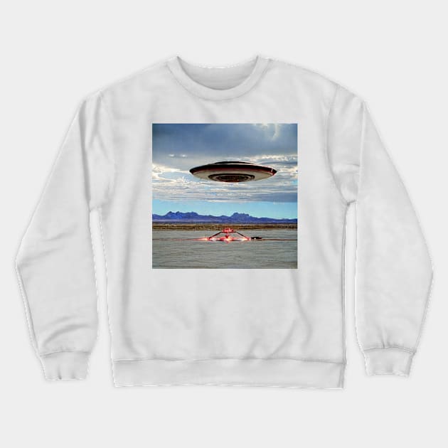 UFO 88 Crewneck Sweatshirt by Brian Free Artwork